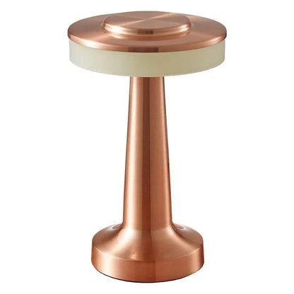 Cordless Luxury Restaurant Table Lamp – Rechargeable Gold, Black, Silver LED Bar Light – Dimmable Modern Lamp for Dining Tables, Cafes, Hotels & Lounges – Wholesale Available