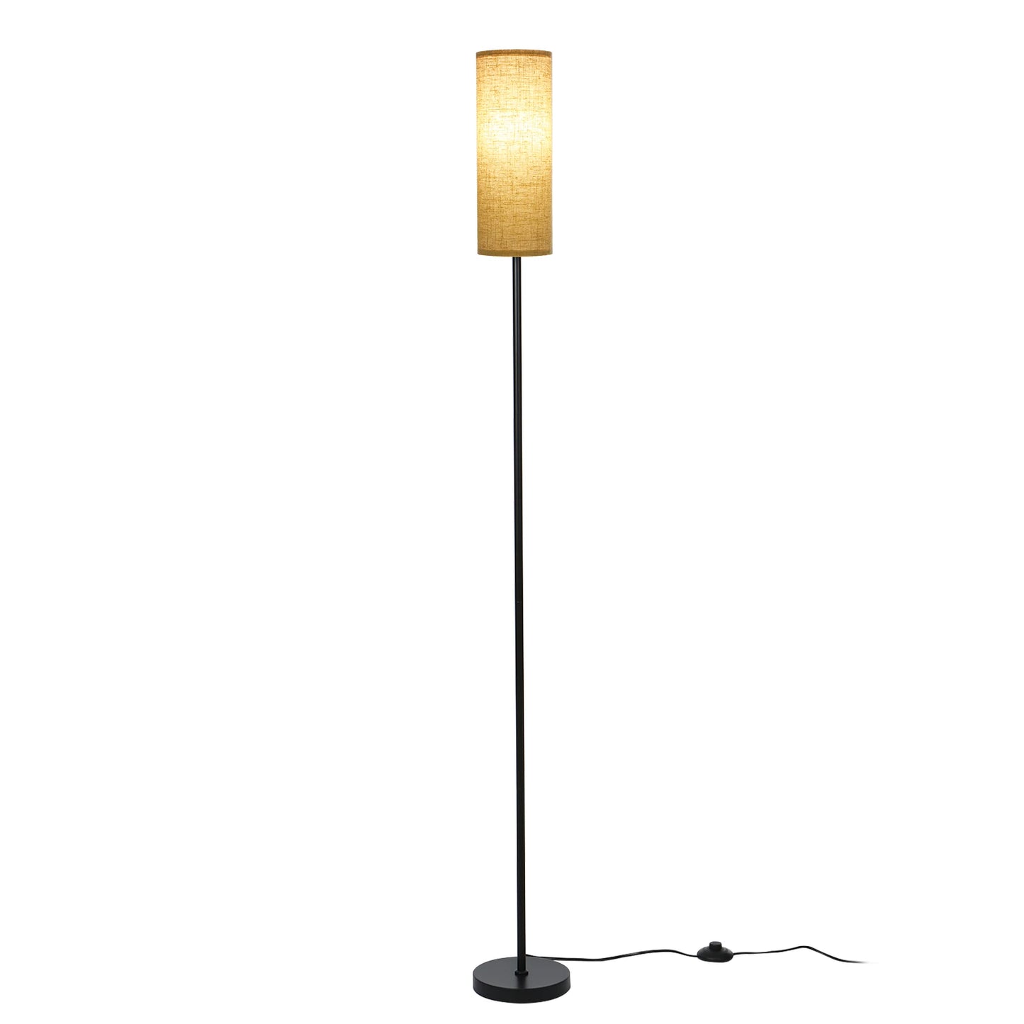 Modern RGB LED Floor Lamp – Dimmable Smart Standing Light for Bedroom & Living Room & Study Room
